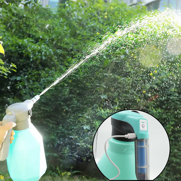 9325 Electric Spray Bottle 3L Garden Sprayer Automatic Watering Can Rechargeable Battery Powered Sprayer For Garden Fertilizing (1Pc 3Ltr.)