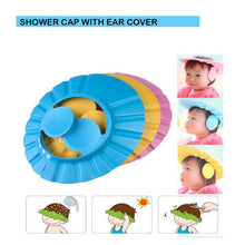0378 Adjustable Safe Soft Baby Shower cap Aj E Stores