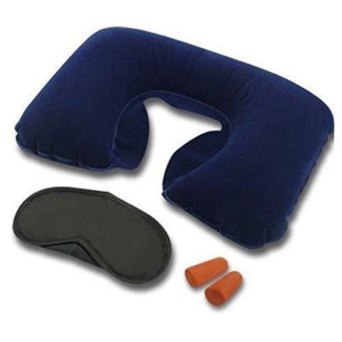 505 -3-in-1 Air Travel Kit with Pillow, Ear Buds & Eye Mask Aj E Stores WITH BZ LOGO
